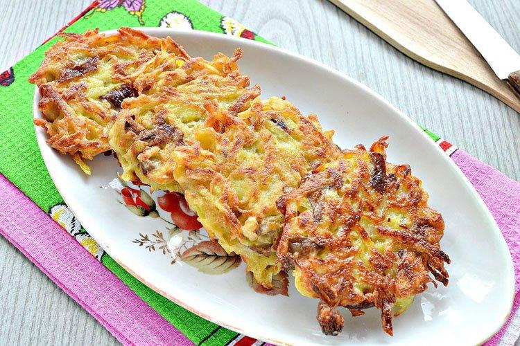 Galettes de pommes de terre à la choucroute - recettes