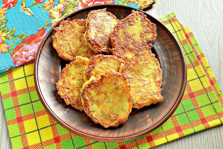Crêpes de pommes de terre aux légumes - recettes