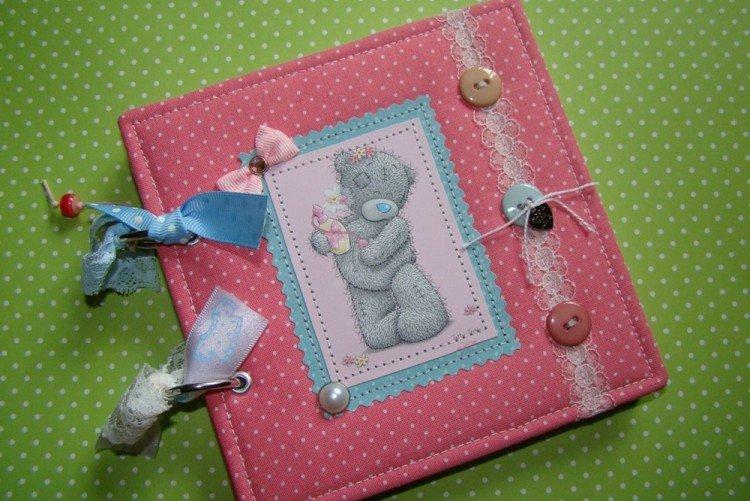 Livre de bricolage bébé sur anneaux