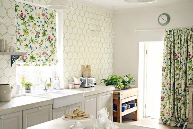 Compagnons de papier peint - Combinaison de papier peint dans la cuisine