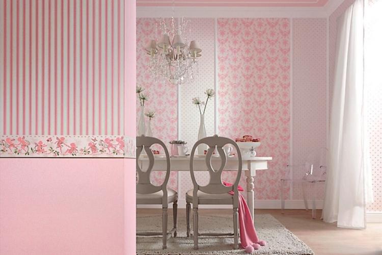 Combinaisons de papiers peints unis et d'accent - Combinaisons de papiers peints dans la cuisine