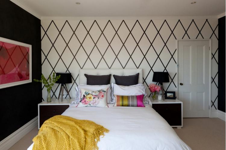 Papier peint compagnon et ses caractéristiques - Combinaison de papier peint dans la chambre