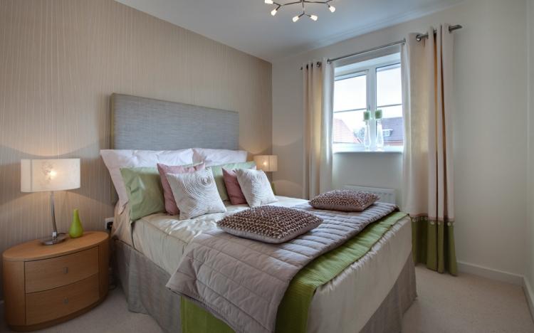 Combinaisons de couleurs unies - Combiner du papier peint dans la chambre