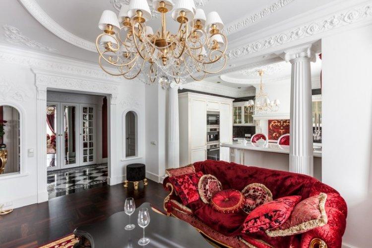 Style classique - Rouge à l'intérieur