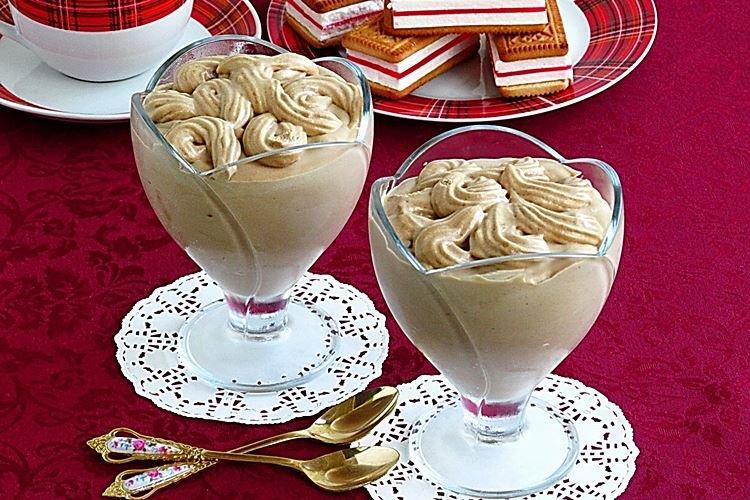 Crème au café pour gaufrettes - recettes
