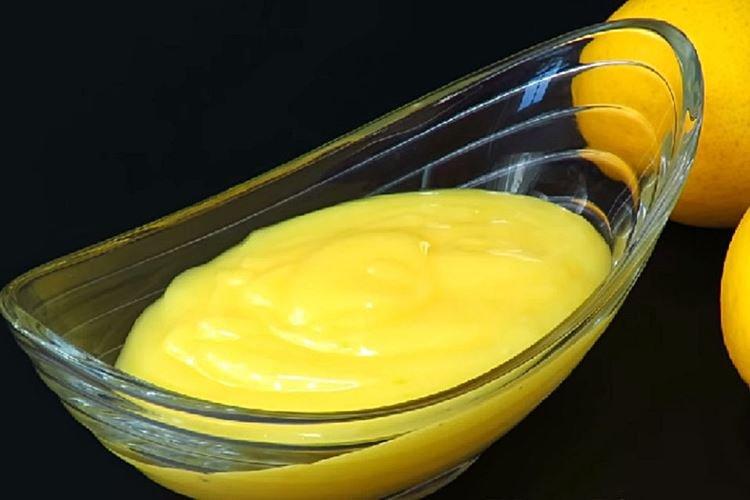 Crème au citron pour gaufrettes - recettes