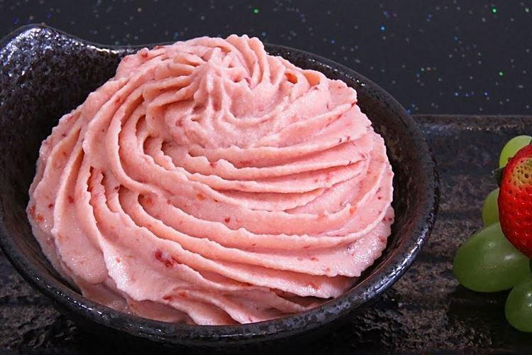 Crème roulée aux fraises - recettes