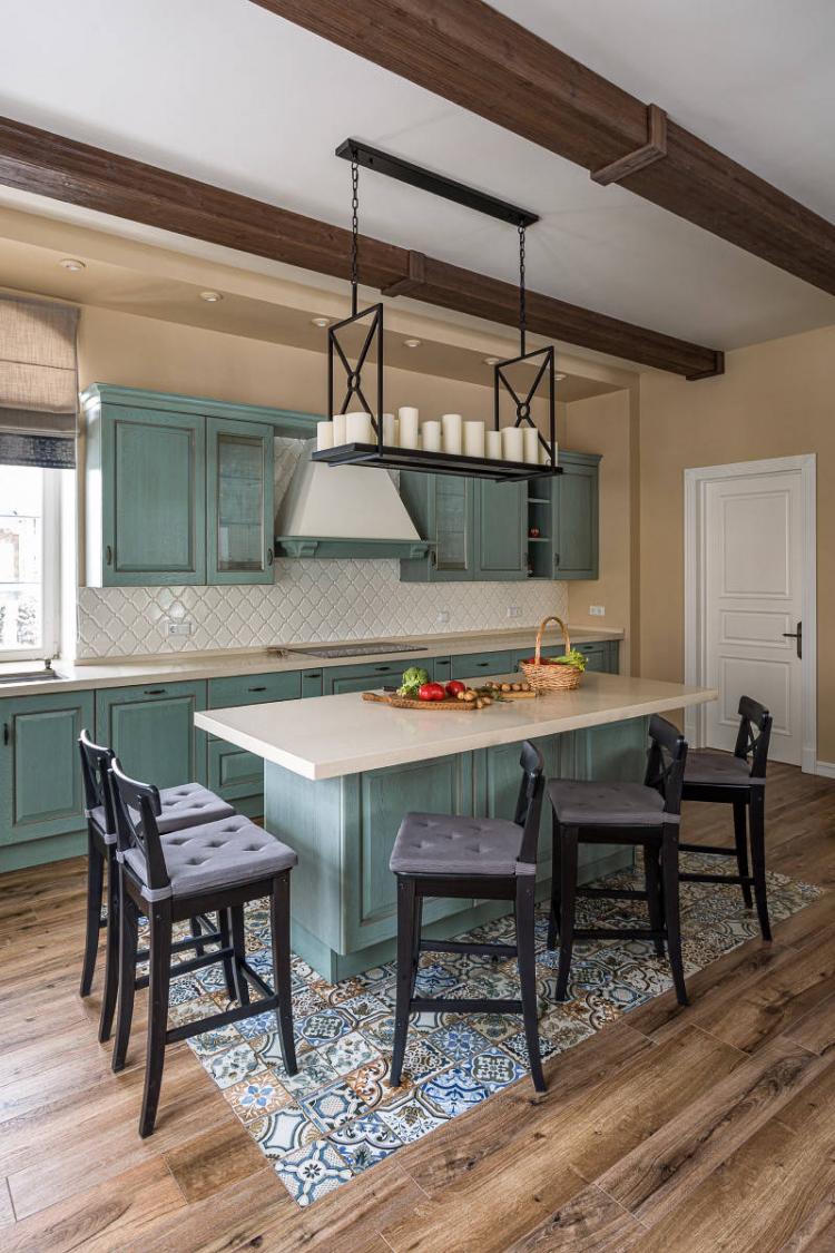 Cuisines avec îlot - photos d'intérieurs réels