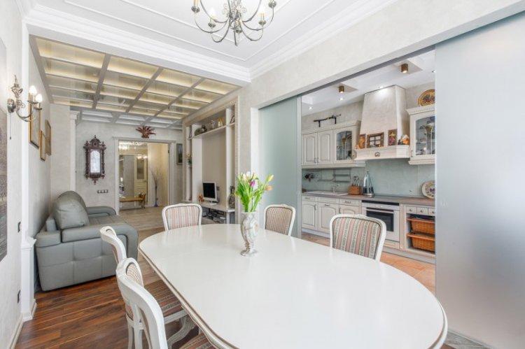 Conception de cuisine-salle à manger - photos et idées