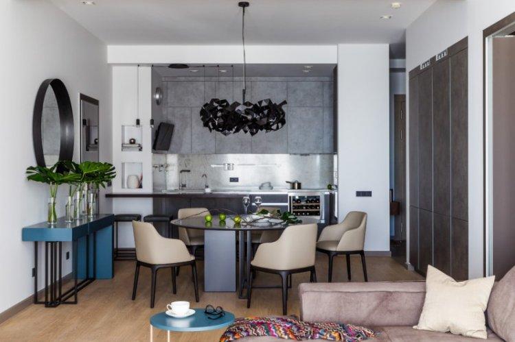 Conception de cuisine-salle à manger - photos et idées