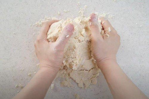 Poulet multicouche avec plusieurs types de garniture - recette étape par étape