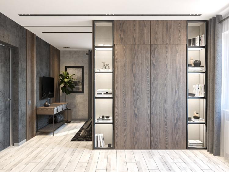 Appartement Loft en béton - design d'intérieur