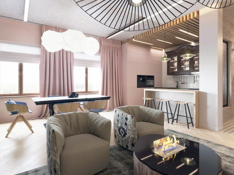 Appartement Four Elements - design d'intérieur