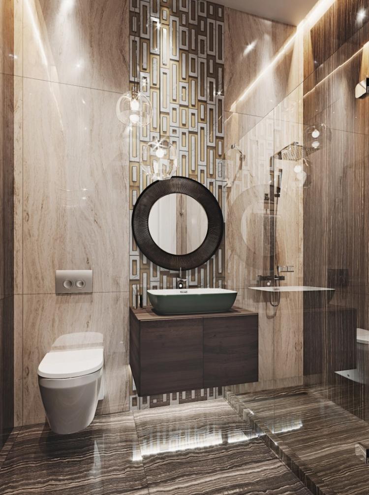 Appartement design Scintillement de la mer, complexe résidentiel Sky Fort