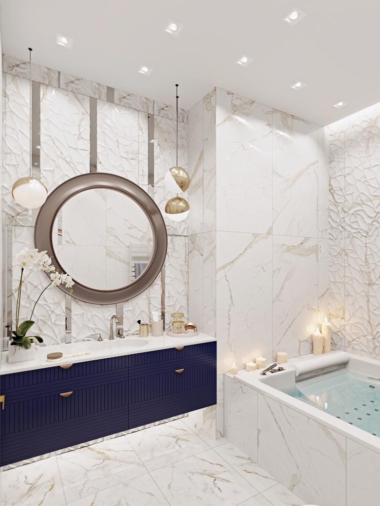 Appartement design Scintillement de la mer, complexe résidentiel Sky Fort