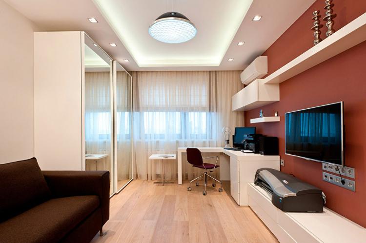 Appartement loft à Moscou - design d'intérieur