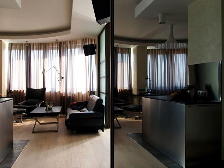 Appartement sur le quai Karamyshevskaya - design d'intérieur