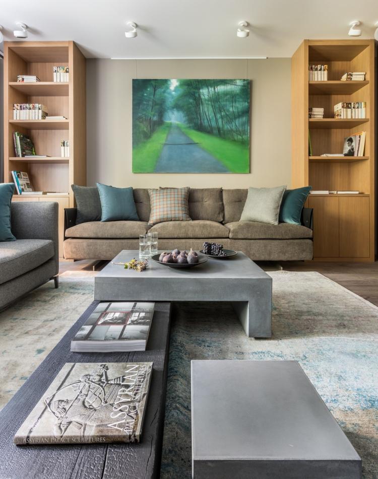 Appartement sur la rue Malaya Filevskaya, Moscou - design d'intérieur