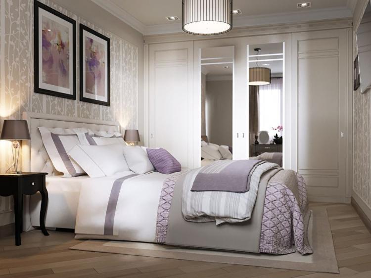 Conception d'un appartement sur le maréchal Timochenko, Kiev