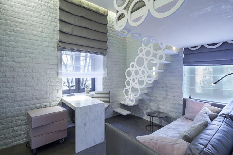 Appartement sur Smolenskaya - design d'intérieur