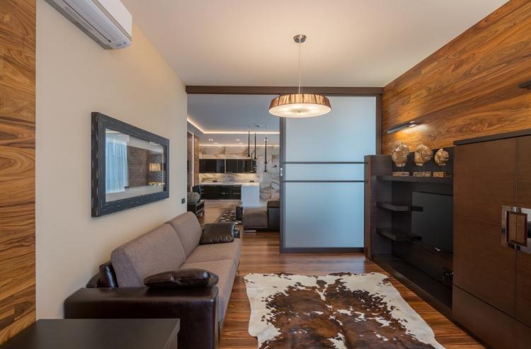 Appartement sur rue. Forêt, 140 m² - Design d'intérieur