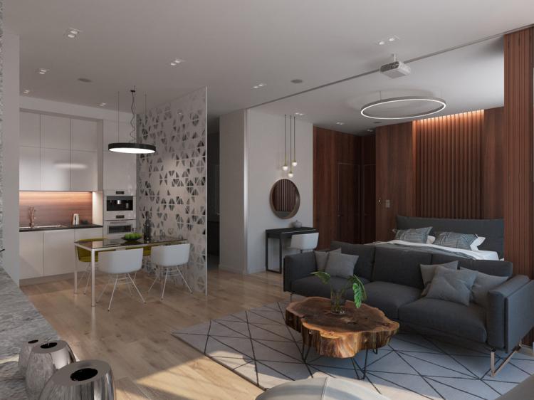 Appartement Uniting Spaces - Design d'intérieur