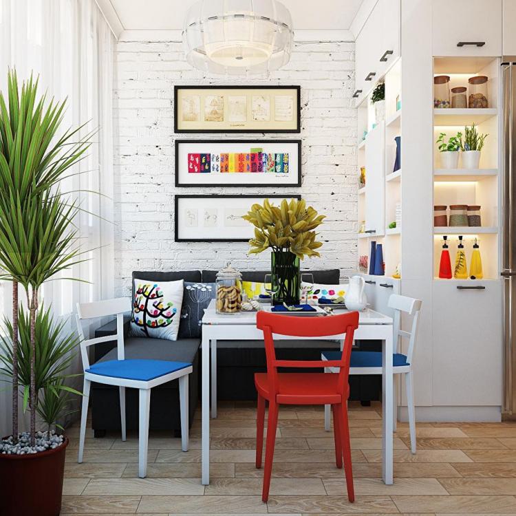 Appartement motifs scandinaves - design d'intérieur