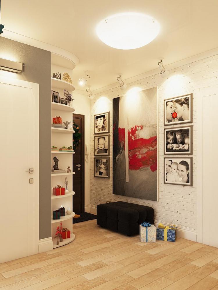 Appartement motifs scandinaves - design d'intérieur