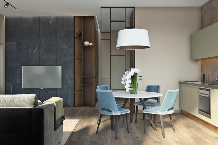 Appartement espace élégant - design d'intérieur