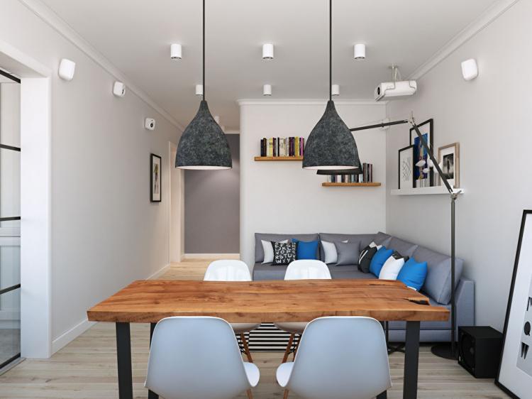 Appartement près de la station de métro Alekseevskaya, 90 m². - Design d'intérieur