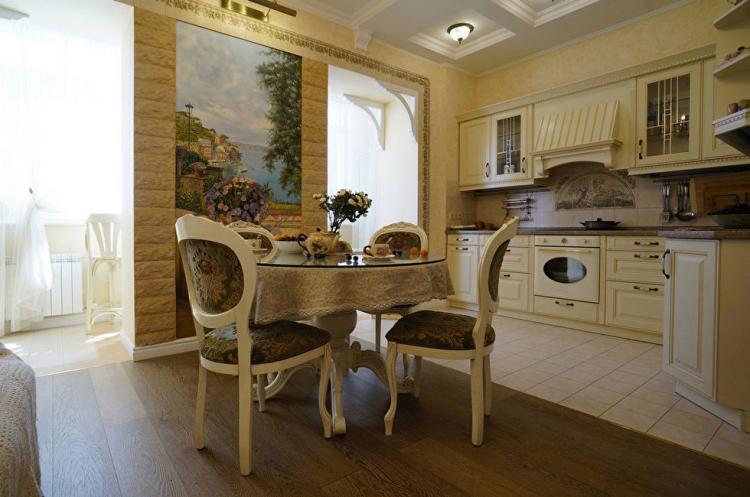 Appartement de style classique - design d'intérieur