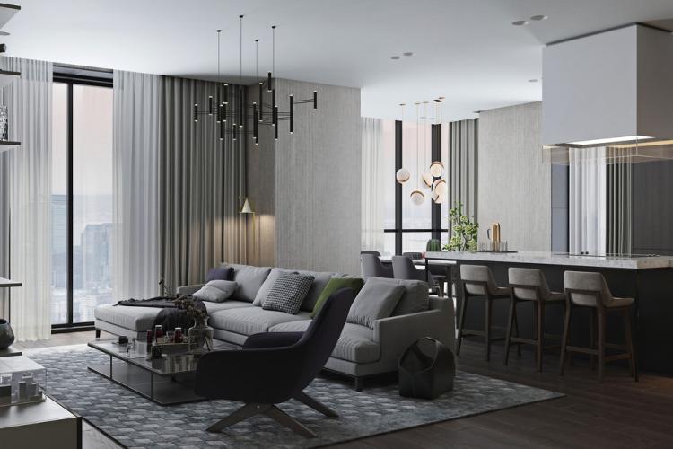 Appartement à New York, 142 m² - Design d'intérieur