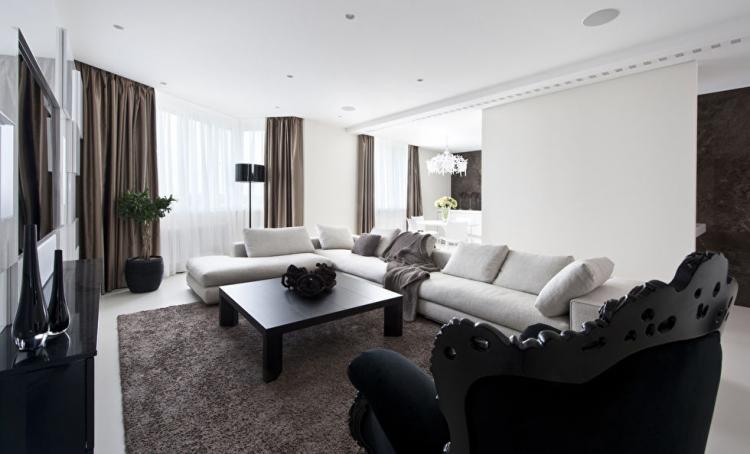 Appartement à Zelenograd - design d'intérieur