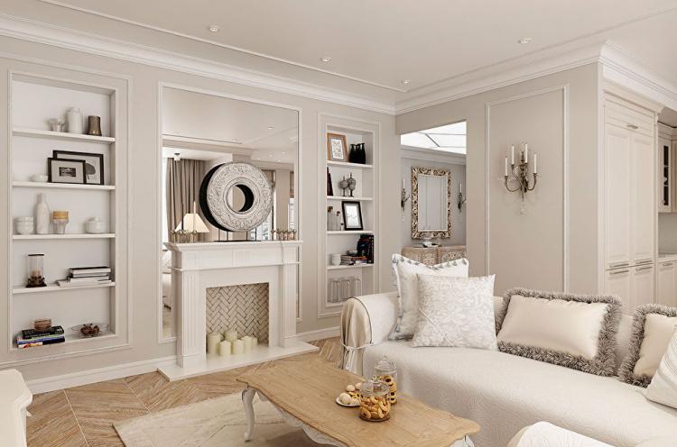 Appartement dans un complexe résidentiel House sur Tverskaya - design d'intérieur