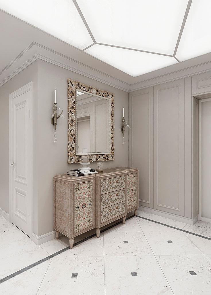 Appartement dans un complexe résidentiel House sur Tverskaya - design d'intérieur