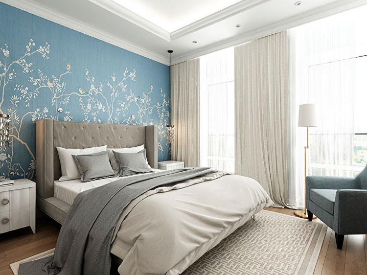 Appartement dans le complexe résidentiel Smolny Park - design d'intérieur