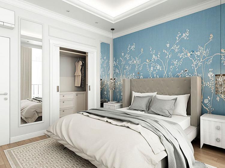 Appartement dans complexe résidentiel Smolny Park - design d'intérieur