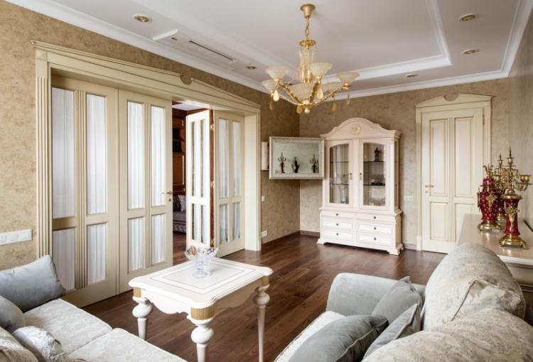 Appartement dans le complexe résidentiel Solovinaya Roscha, 120 m2 - design d'intérieur