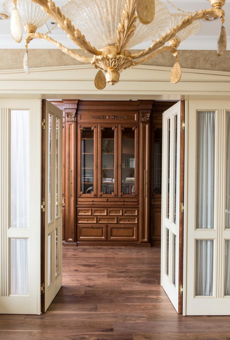 Appartement dans le complexe résidentiel Solovinaya Roscha, 120 m2 - design d'intérieur