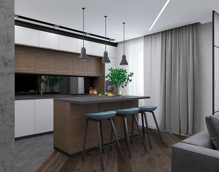 Appartement dans le complexe résidentiel Zvezda - design d'intérieur
