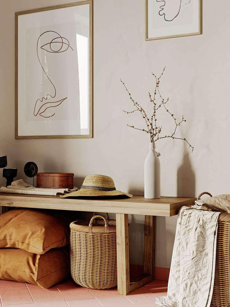 Appartement motifs sud - design d'intérieur