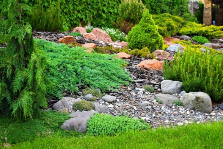 Toboggans alpins - Aménagement paysager de la zone suburbaine photo