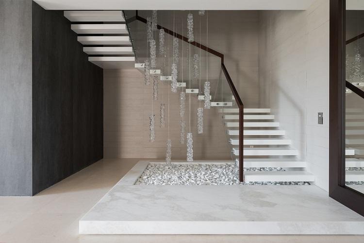 Escaliers sur les bolets - Types d'escaliers menant au deuxième étage