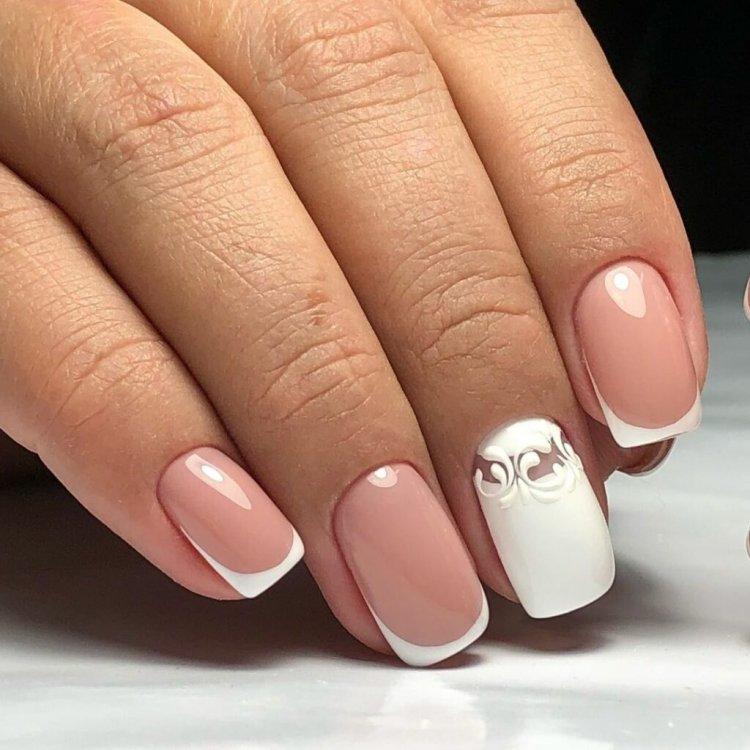 Manucure de mariage d'été 2020