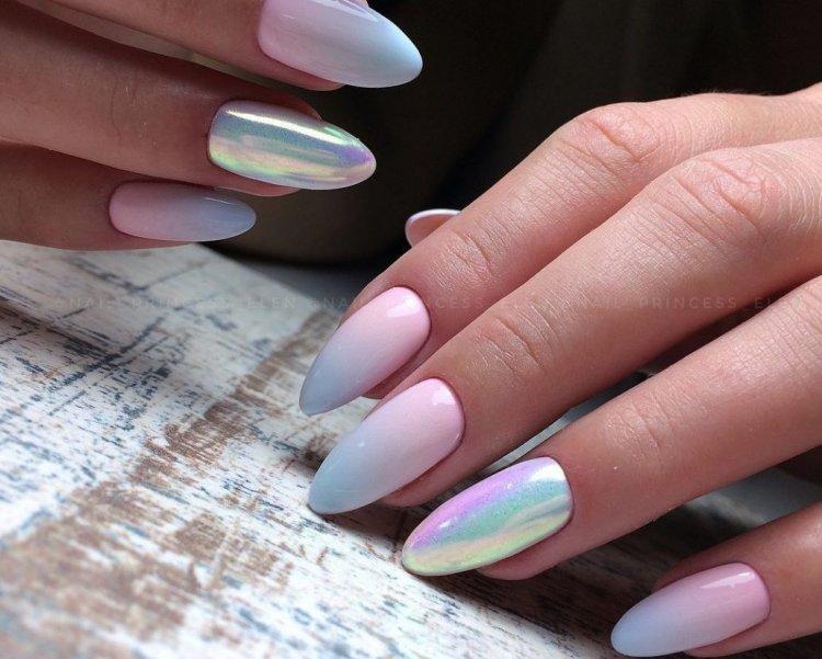 Manucure d'été 2020 avec rub