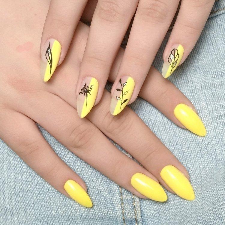 Manucure d'été 2020 pour les ongles longs