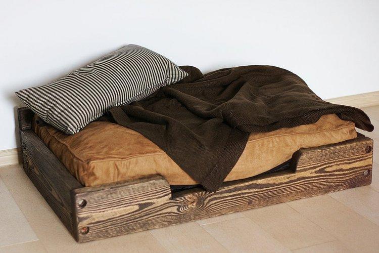 Lit pour chien à faire soi-même - photos et idées