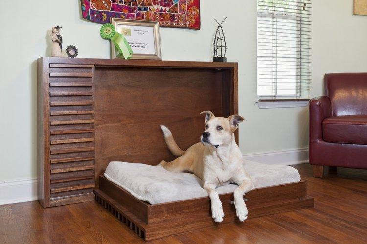 Lit pour chien à faire soi-même - photos et idées