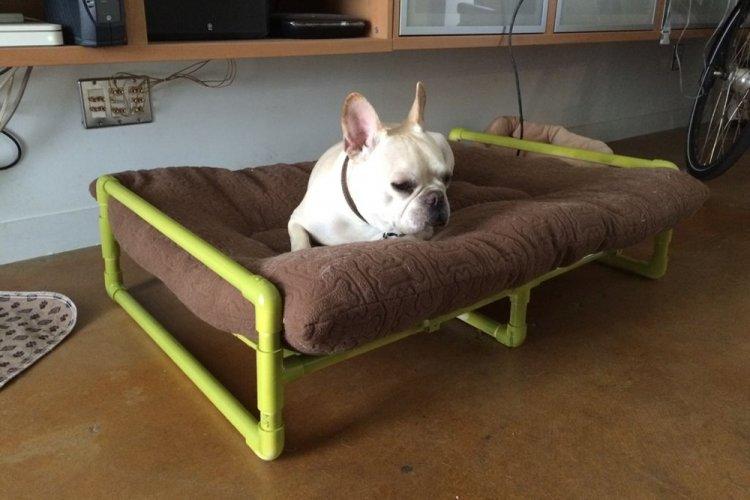 Lit pour chien à faire soi-même - photos et idées