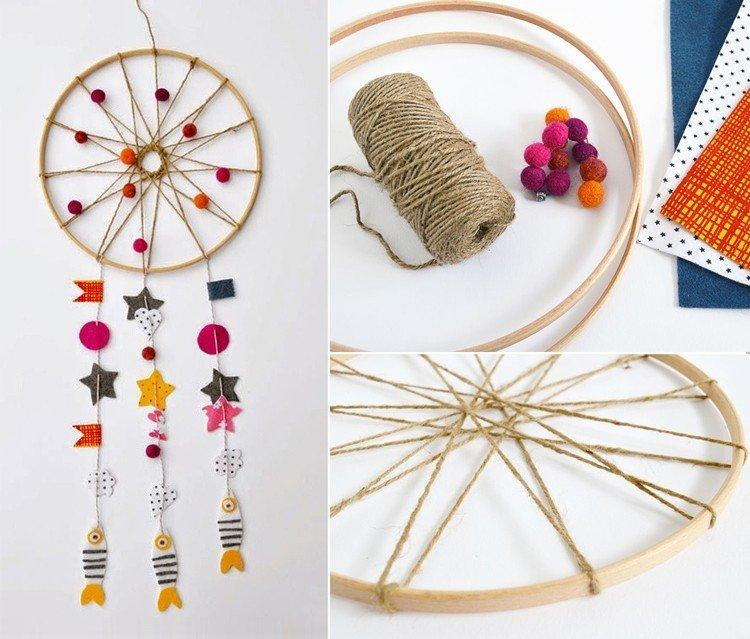 Attrape-rêves DIY avec une étoile - comment faire